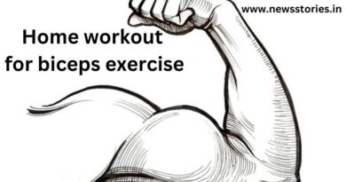 For biceps exercise