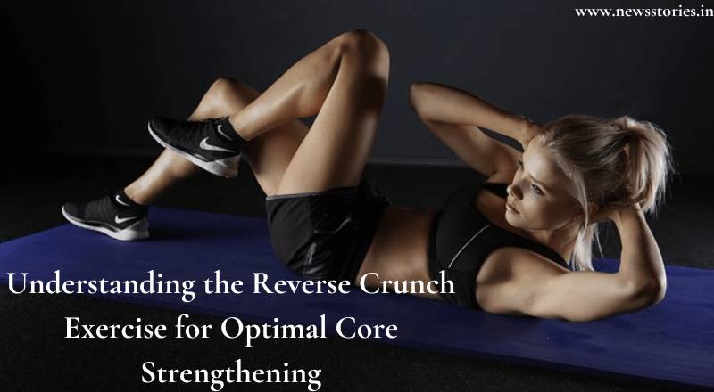 Reverse crunch exercise
